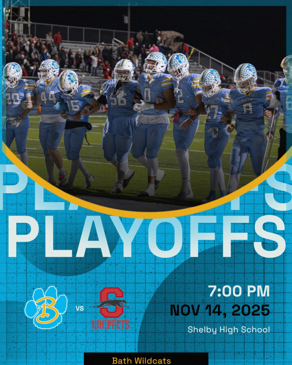 Sweet Sixteen in Division IV.  Bath at Shelby.  Tickets can be purchased on the OHSAA website or cash at the gate.