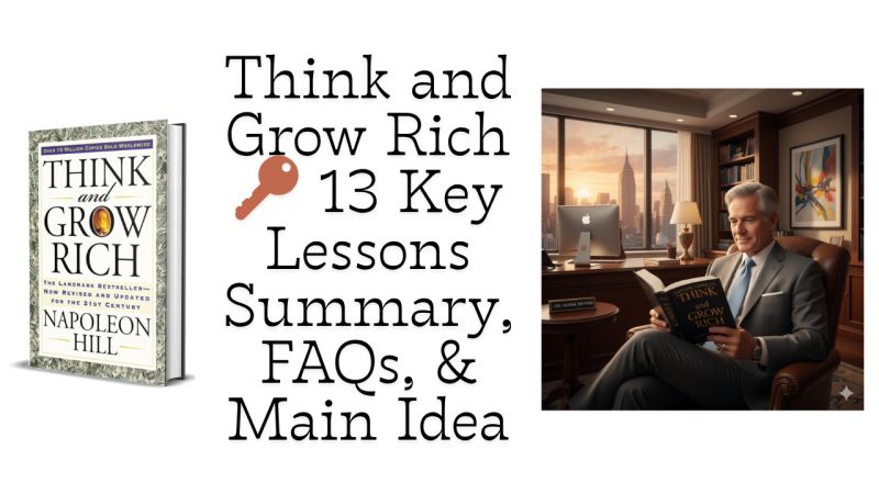 Muhamma92151036's tweet image. Think and Grow Rich 🔑 13 Key Lessons Summary, FAQs, &amp;amp; Main Idea

Have you ever wondered about the true secret to wealth and success? 💰 Napoleon Hill&apos;s classic, 

&quot;Subscribe to me for daily business insights. Like and comment if you find this helpful!
 youtu.be/FarRObcGbKU