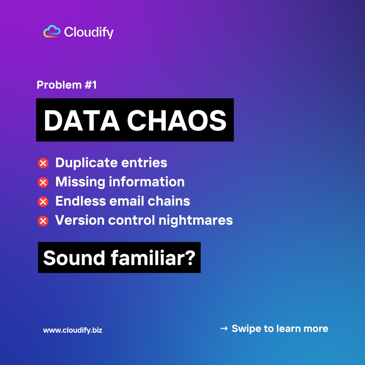 Cloudify_biz's tweet image. Swipe to see why Sales-Finance misalignment might be your biggest hidden cost — and how to fix it.

Join Cloudify Webinar Nov 28th ➡️ cloudify.biz/webinar

#SalesOperations #FinanceTeam #Webinar #Cloudify #sales #finance #SaaS