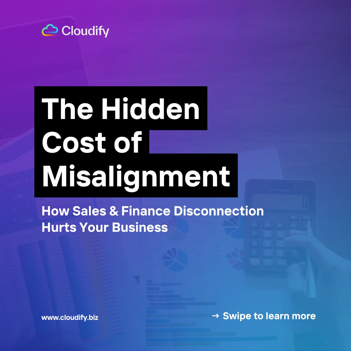 Cloudify_biz's tweet image. Swipe to see why Sales-Finance misalignment might be your biggest hidden cost — and how to fix it.

Join Cloudify Webinar Nov 28th ➡️ cloudify.biz/webinar

#SalesOperations #FinanceTeam #Webinar #Cloudify #sales #finance #SaaS