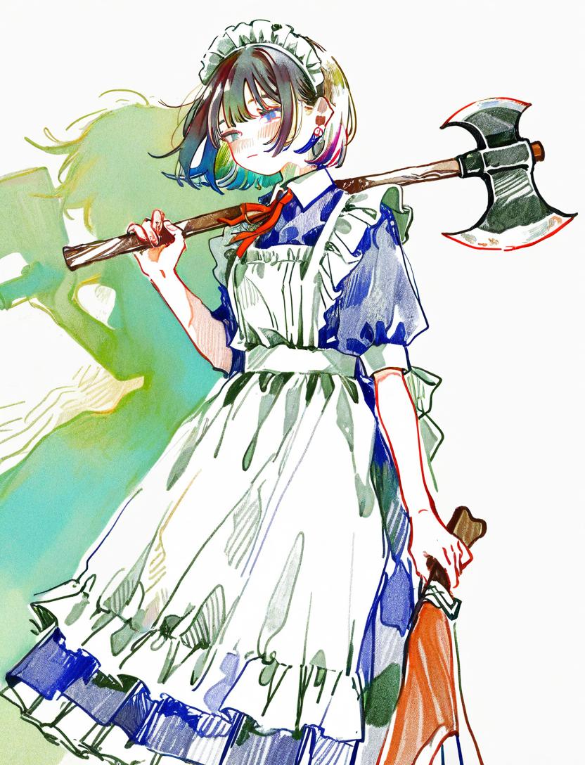 #もっとみんな斧メイドに続いてくれてもいいんだよ