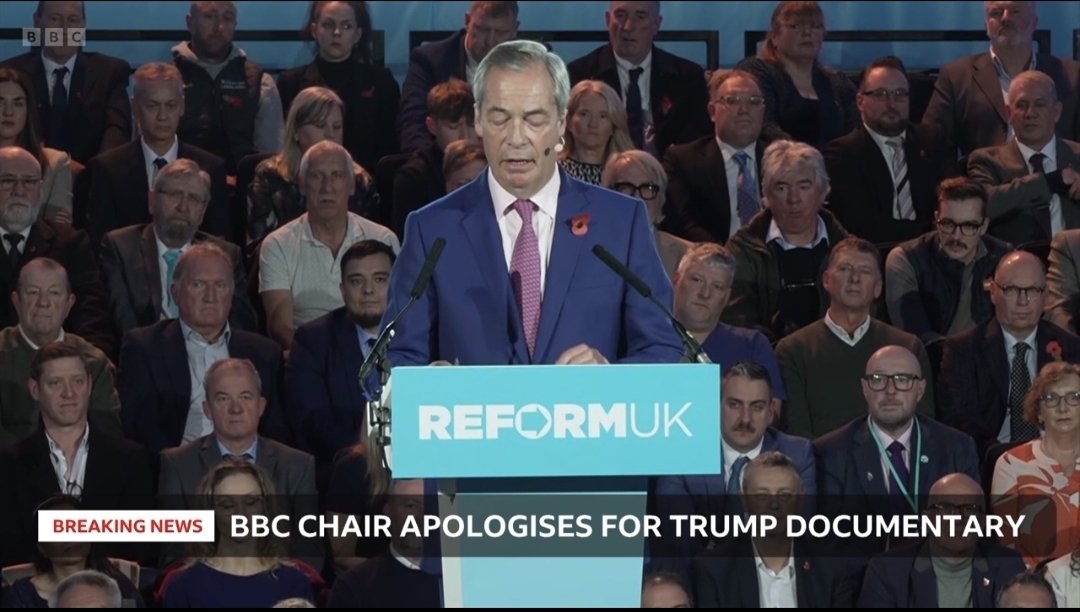 The BBC to a large extent made Nigel Farage with his incredibly frequent appearances on BBC Question Time and, of course, it's come back to bite them. It always does when any institution or body tries to appease the far-right.

#politicslive