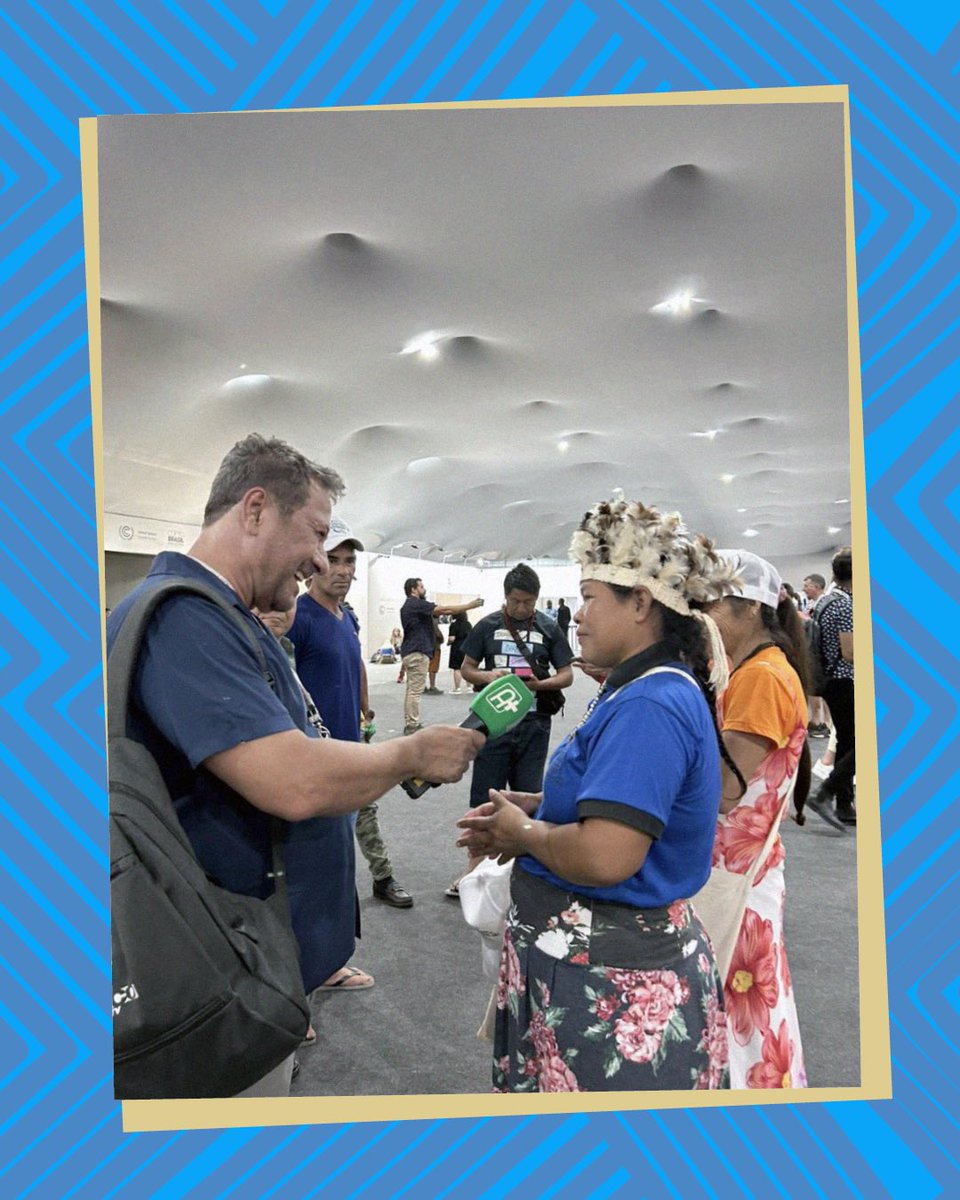 Los Ava Guaraní Paranaense llegan hasta la COP30 para denunciar a <a href="/itaipuparaguay/">ITAIPU Binacional Py</a> 👇🏻