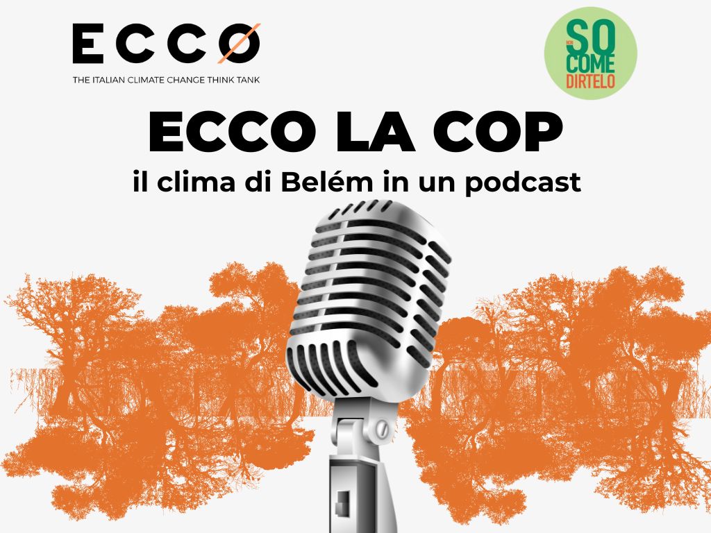 🎙️ECCO la COP – Il clima di Belém in un podcast

È iniziata la #COP30, la “COP della verità”, dieci anni dopo Parigi, nel cuore dell’Amazzonia.

Ascolta la prima puntata 👇
open.spotify.com/episode/4NIYw8…