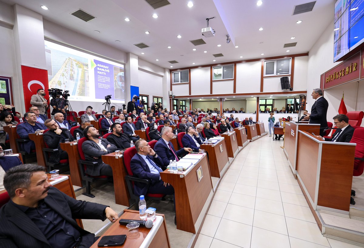 sbYusufAlemdar's tweet photo. Kasım ayı Meclis Toplantımızı Büyükşehir Meclis Salonu’muzda gerçekleştirdik. Sakaryamızla ilgili 73 maddeyi görüşerek karara bağladık.
Meclisimizde aldığımız kararların şehrimiz için hayırlar getirmesini diliyor, Meclis üyelerimize teşekkür ediyorum. https://t.co/763NwH8jTf