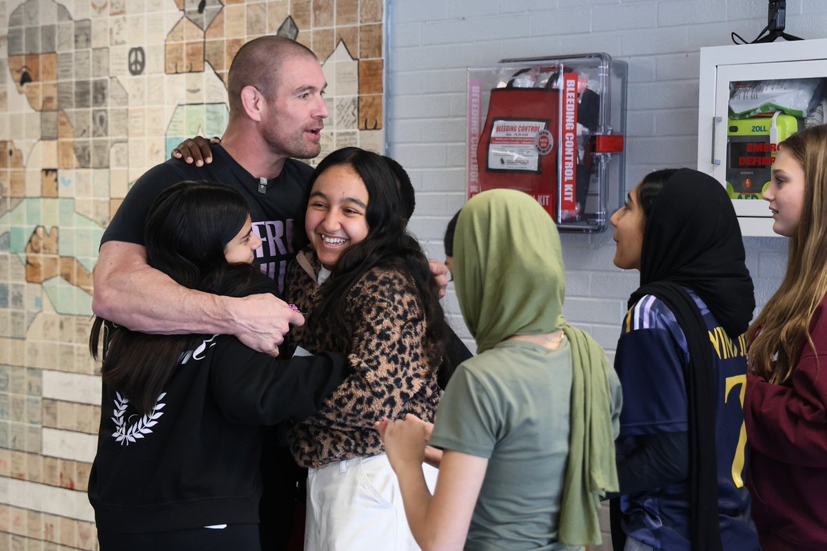 What a great time last week at Lisha Kill Middle School (NY) in the <a href="/csd_south/">SouthColonieCSD</a>! #sweetheartsandheroes #Hope #empowerstudents #stopbullying #changetheworld