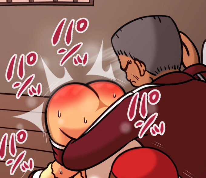 Fanbox &amp; Fantia 更新しました!

おじいさん先生と居残りで特訓する女の子です。 