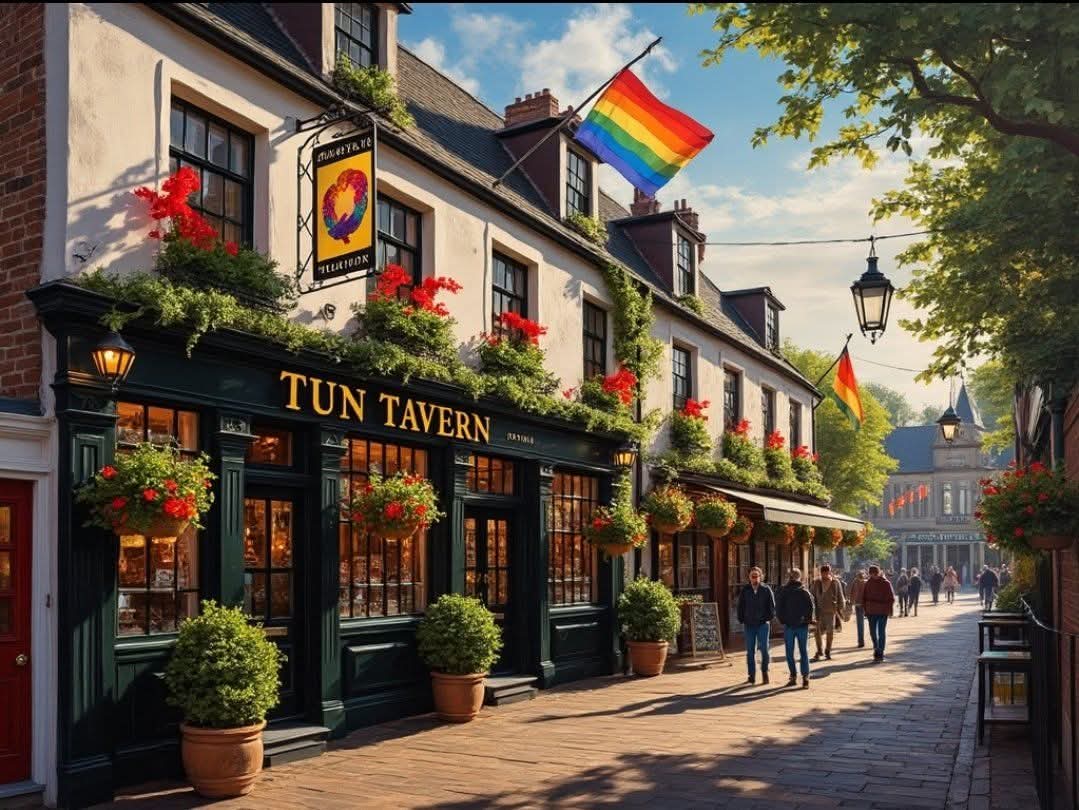 GM. Tun tavern was a gay bar.