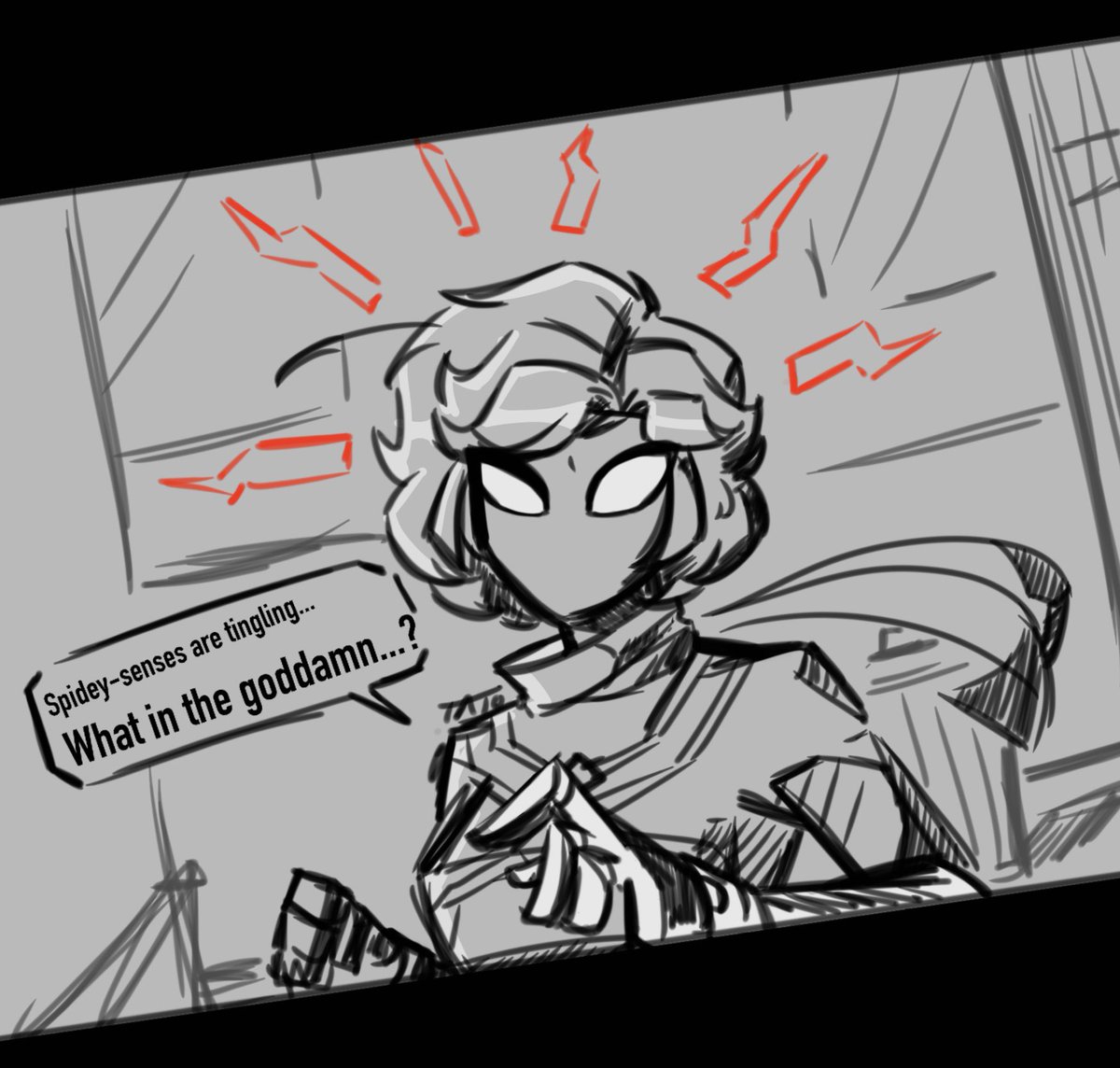 679 - The Sketch-Tacular Spider-Jess ;)

WOE, 5 MINUTE DOODLE BE UPON YE

I keep telling myself to just... actually do "doodles" rather than full on arts, I actually had fun scribbling this one out

who knows, maybe if y'all want i'll finalise this one lmao