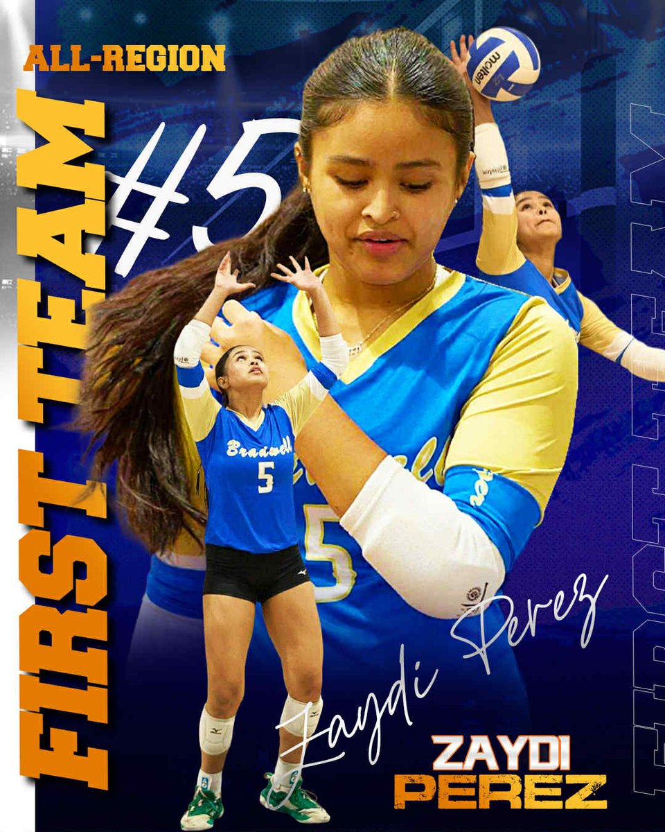 Congratulations for making the Volleyball All-Region Team