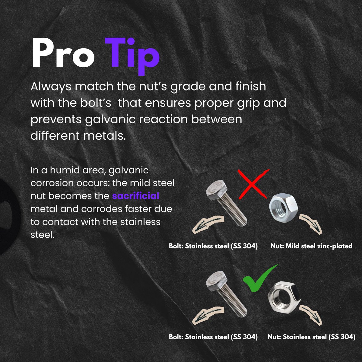 OnlyScrews's tweet image. Shop reliable, high-quality hex nuts today at OnlyScrews.in

#OnlyScrews #KnowNutNovember #HexNuts #Fasteners #HardwareIndia #EngineeringBasics #IndustrialHardware #ZincNuts #BlackNuts #YellowZincNuts #SS304 #BoltsAndNuts #MadeInIndia #DIYHardware #OnlineHardwareStore