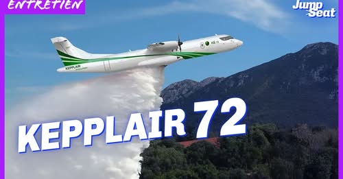 eulfred's tweet image. Projet prometteur de bombardier d'eau/retardant basé sur l'ATR72-600, le Kepplair KE72 nous est présenté par  celui qui en est à l'initiative, David Joubert. Vidéo tournée au #PAS2025 

youtube.com/watch?v=QJj65-…

@AeroBuzzfr #LeHangarAerobuzz