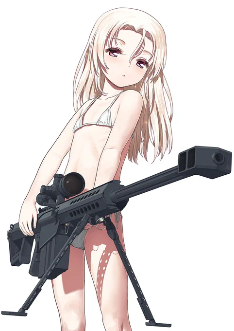 #いい銃の日 らしいのでバレットちゃん再掲しまs(バーン
