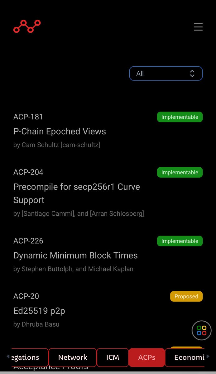 <a href="/ExcelBaller/">ΞxcelBaller</a> Great milestone ! And you can see all ACPs on <a href="/snowpeerio/">Snowpeer🔺</a> app on a readable format which is cool and more accessible