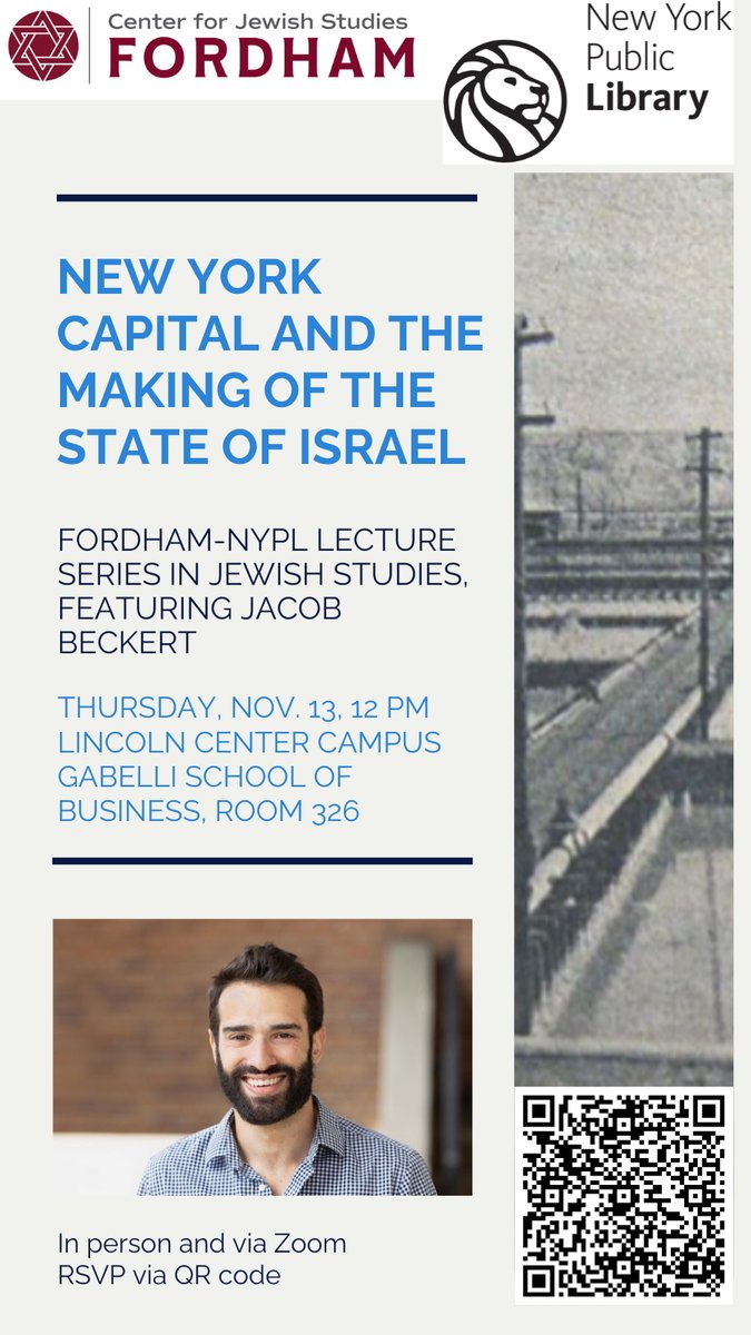 Center for Jewish Studies at Fordham tweet media