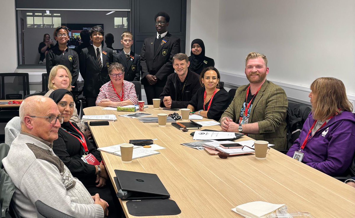 An amazing SACRE meeting! We were greeted and served by the wonderful students of <a href="/BrianClarkeAcad/">BrianClarkeAcademy</a> ! They presented their curriculum and answered questions from members! We were all amazed at their passion for and articulation of the subject. <a href="/NASACRE/">NASACRE</a> <a href="/PennineLearning/">Pennine Learning</a> #TeamRE_UK