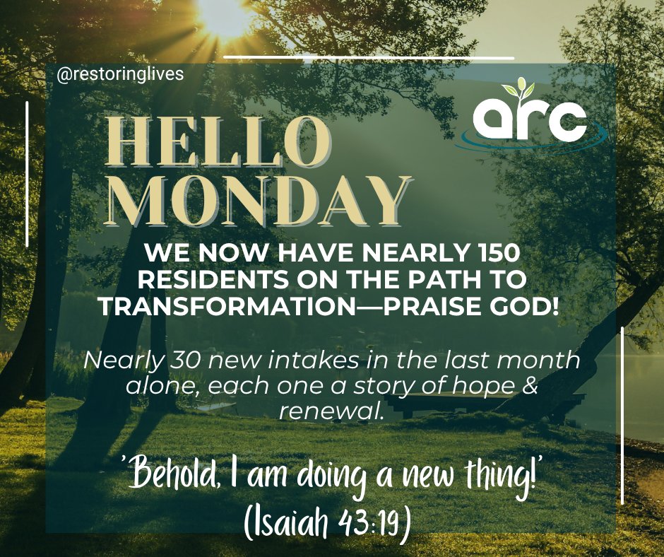 AriseRehabCoin's tweet image. #AriseRestoration #TransformingLives #FaithBasedRecovery #NewBeginnings