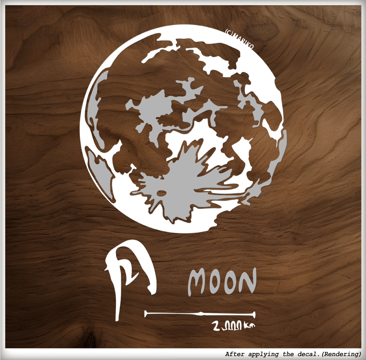 03bosi's tweet image. ★We also ship overseas! 
海外発送はじまりました！日本国内も発送可能です⭐︎
⑥ 月
mksticker.buyshop.jp/items/121735437
#moon
#Decalcomania
#decal
#sticker