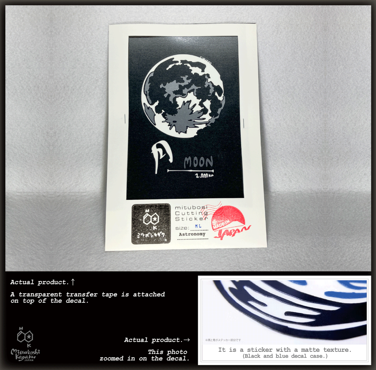 03bosi's tweet image. ★We also ship overseas! 
海外発送はじまりました！日本国内も発送可能です⭐︎
⑥ 月
mksticker.buyshop.jp/items/121735437
#moon
#Decalcomania
#decal
#sticker