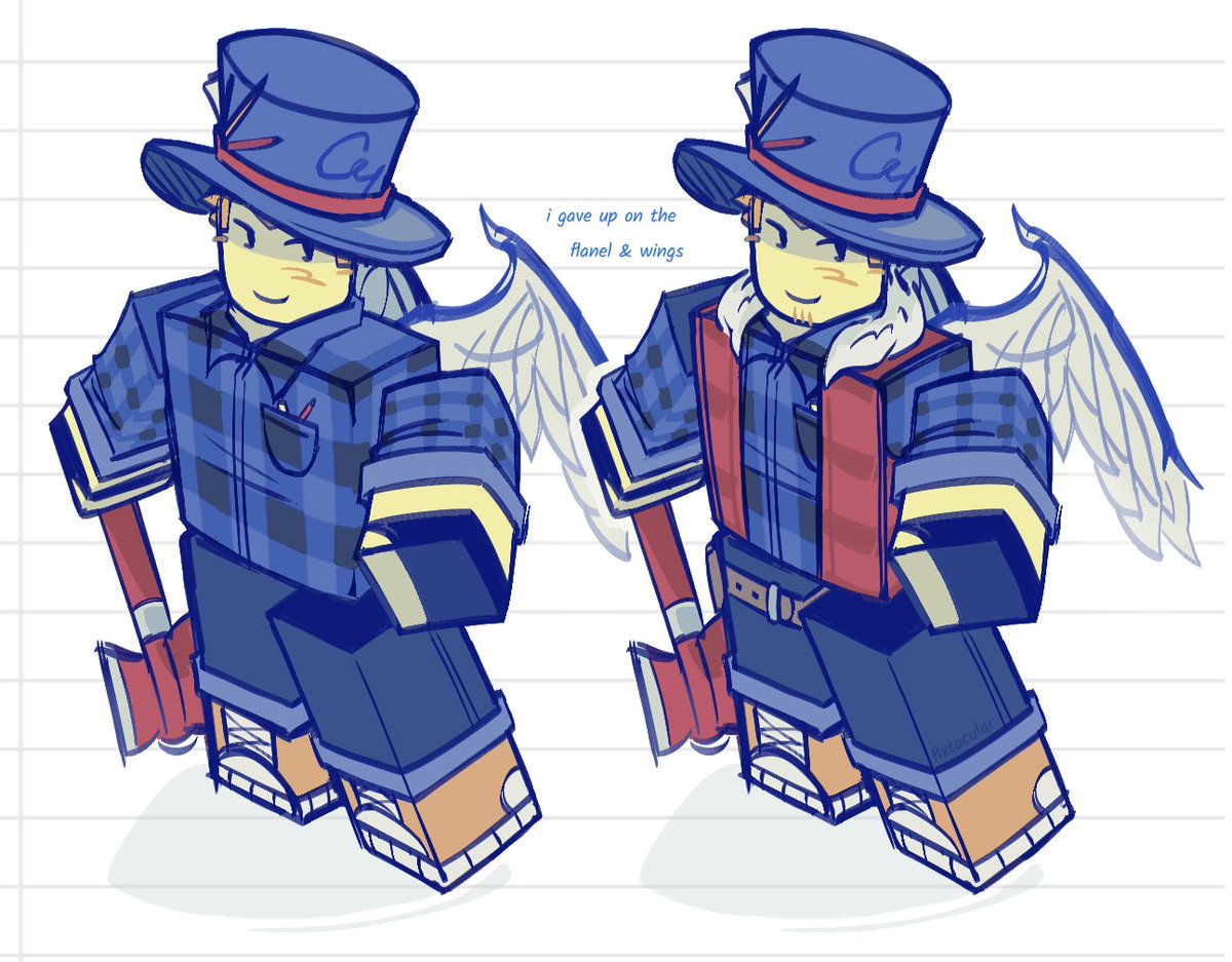 sick rn but i realllly wanted to redraw harlem cause i did him dirty last time. Oh and crackys here too
#robloxdevtwt