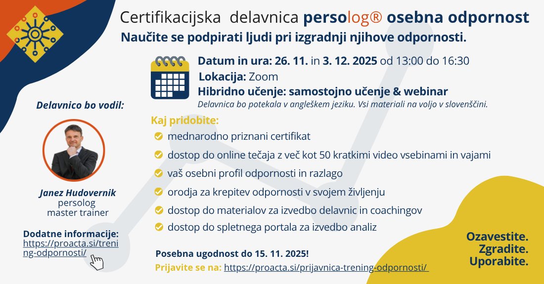 Kaj lahko storite, da staro pustite za seboj - mailchi.mp/proacta/aprils…