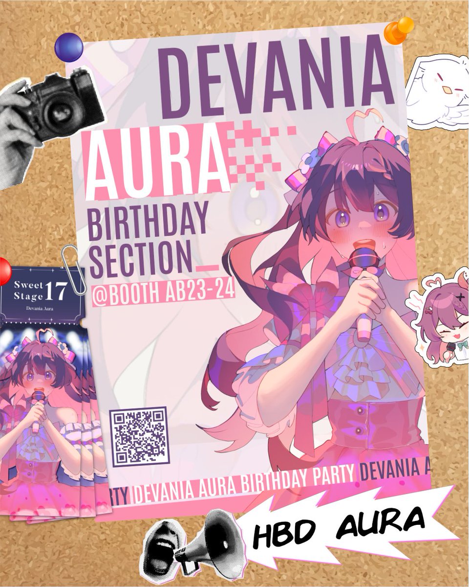 🎊Birthday Section AURA Comifuro 21🎊

Yuk rayakan bareng ulang tahun Aura tanggal 16 November di booth Prism:NOVA. 🥳
Akan ada birthday challenge lalu kalian bisa dapetin freebies special-nya👀

Jadi jangan lupa mampir ya‼️

#AuraSweet17Stage #PrismNOVA #VtuberID #COMIFURO #CF21