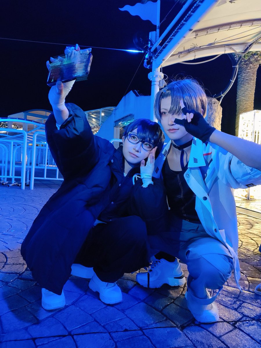 asupara_niji's tweet image. cosplay 🏢 ⚔️
＿＿＿＿＿＿＿＿

仲良し☺️

⚔️（@cos_squid ）
📸（@ask_cos_1202 ）

 #ラグコス