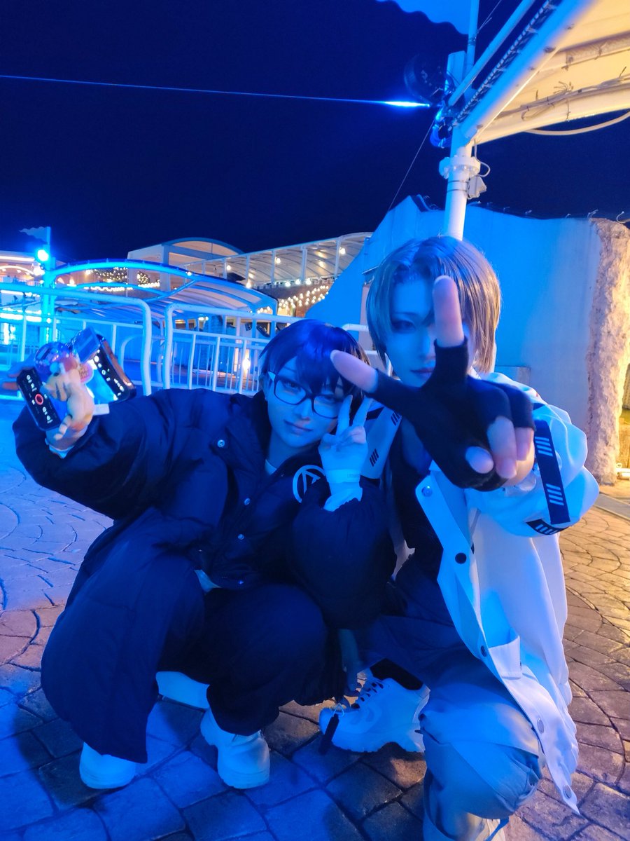 asupara_niji's tweet image. cosplay 🏢 ⚔️
＿＿＿＿＿＿＿＿

仲良し☺️

⚔️（@cos_squid ）
📸（@ask_cos_1202 ）

 #ラグコス