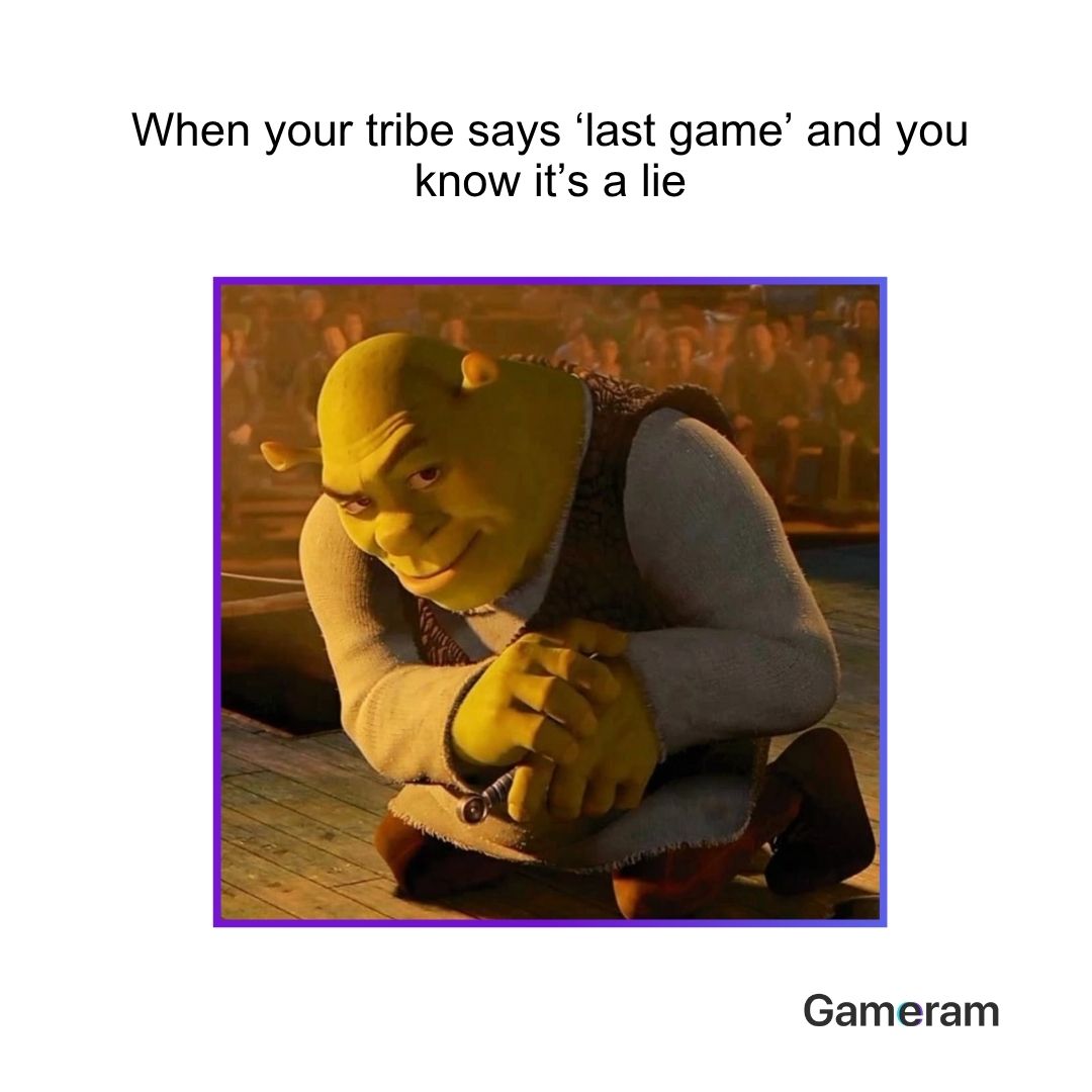 gameram_'s tweet image. When your tribe member says ‘just one more match’ and suddenly it’s 3 AM.

Find gaming friends and teammates worldwide with the Gameram app.

Link in bio!

#GamesIndustry #GamersUnite #GamingCommunity #SocialGaming #VideoGames