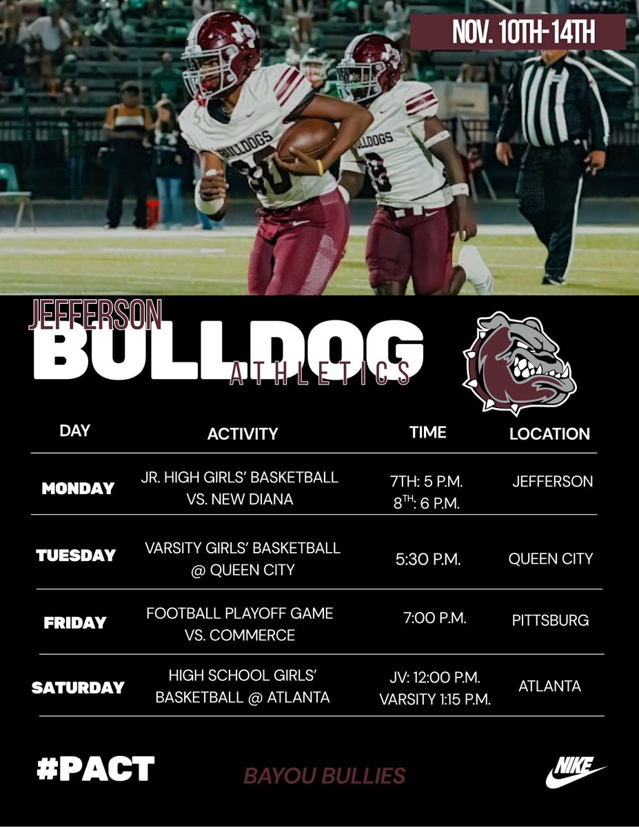 Jefferson Bulldog Athletics tweet media