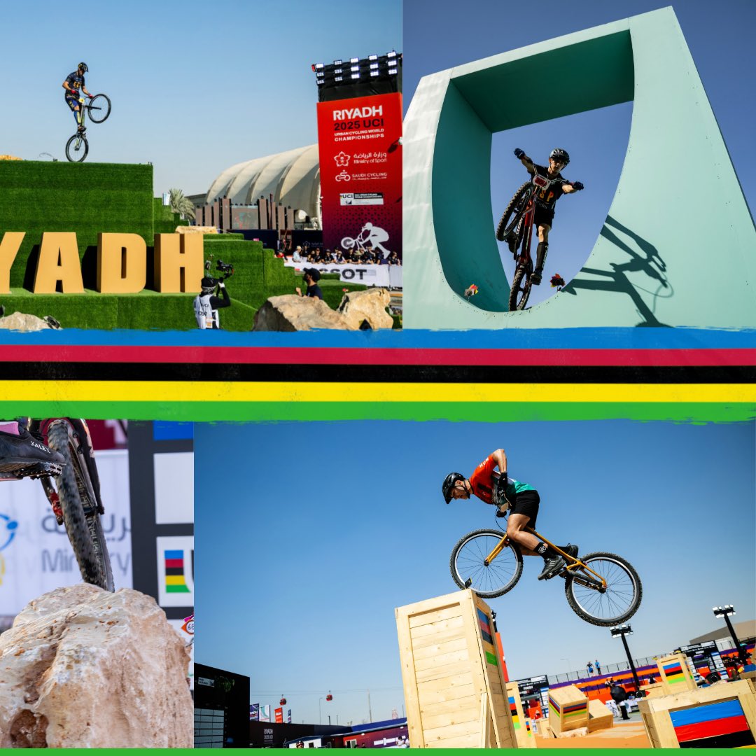 UCI_Trials's tweet photo. Moments that made this week unforgettable. ⚡

📸 @ZubikoPhoto | #Riyadh2025 #Trials https://t.co/mBbjHnF8lP