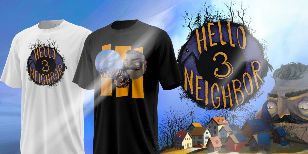 NeighborGamesHQ's tweet image. Wanna distract your neighbor with your impeccable fashion sense when breaking into their basement?

Well, we&apos;ve got just what you need! 

Brand new Hello Neighbor 3 designs are now available on the official Amazon store! - amazon.com/helloneighbor