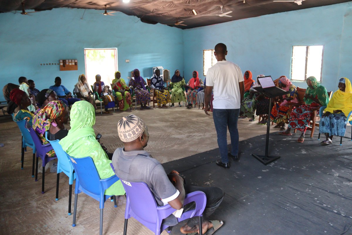 With support from <a href="/UNDPClimate/">UNDP Climate</a> -AFCIA, we organized a training in the N/R for 216 Self-Help Group members, among which 136 were women in dry-season organic vegetable gardening.  The training supports savings, access to small loans, &amp; stronger financial resilience.
<a href="/UNDPGhana/">UNDP Ghana</a>
