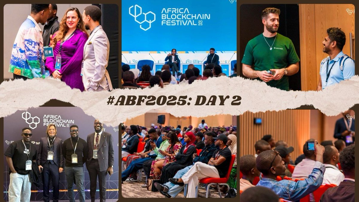 africablockfest's tweet image. #ABF2025 🇷🇼 was more than an event, it was a movement

3 days. 2000+ global attendees. 50+ speakers

1 shared vision: Africa’s Blockchain Renaissance

Thank you to every sponsor, speaker, volunteer &amp;amp; attendee who showed up

Together, we’re building the future

See you in 2026 👀