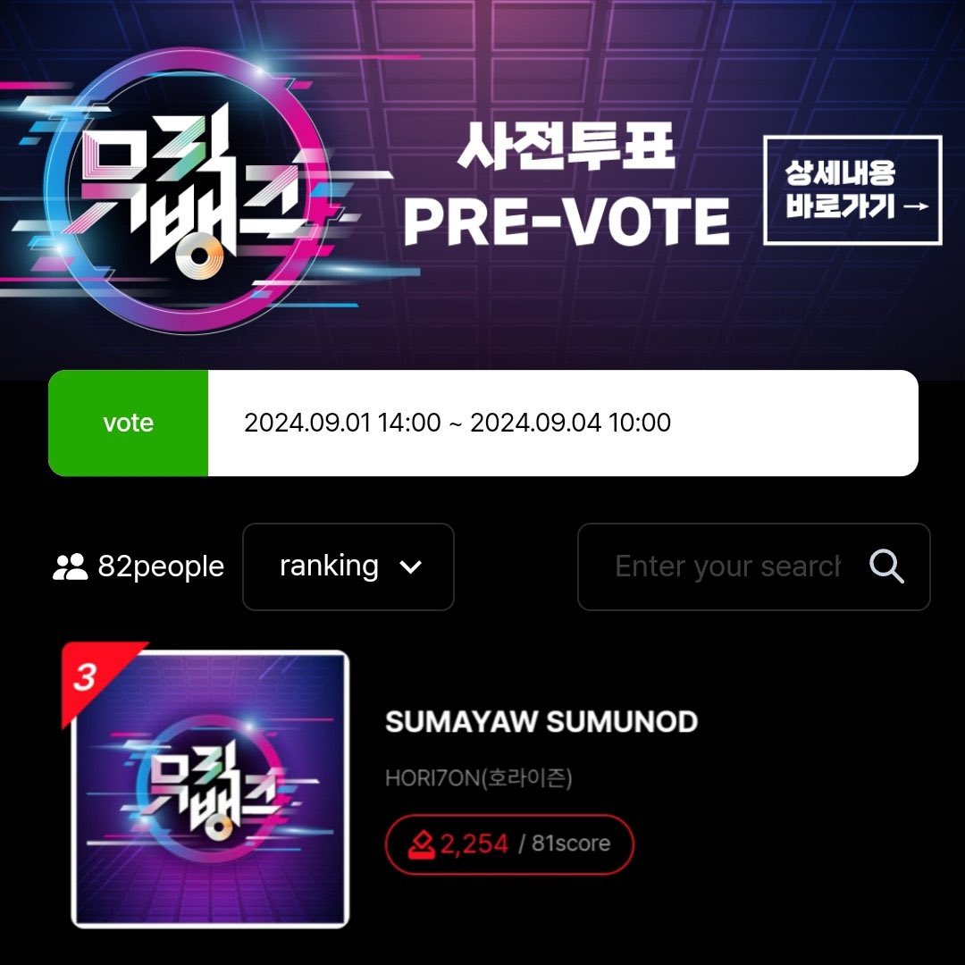 While we celebrate #SB19 nominations on the Music Bank, I suddenly missed #Hori7on performing on KShows that includes MB

Anchors has grown up so much that we don’t want to make an issue out of who’s the real first, we should be happy that Filo artists are out there shining✨