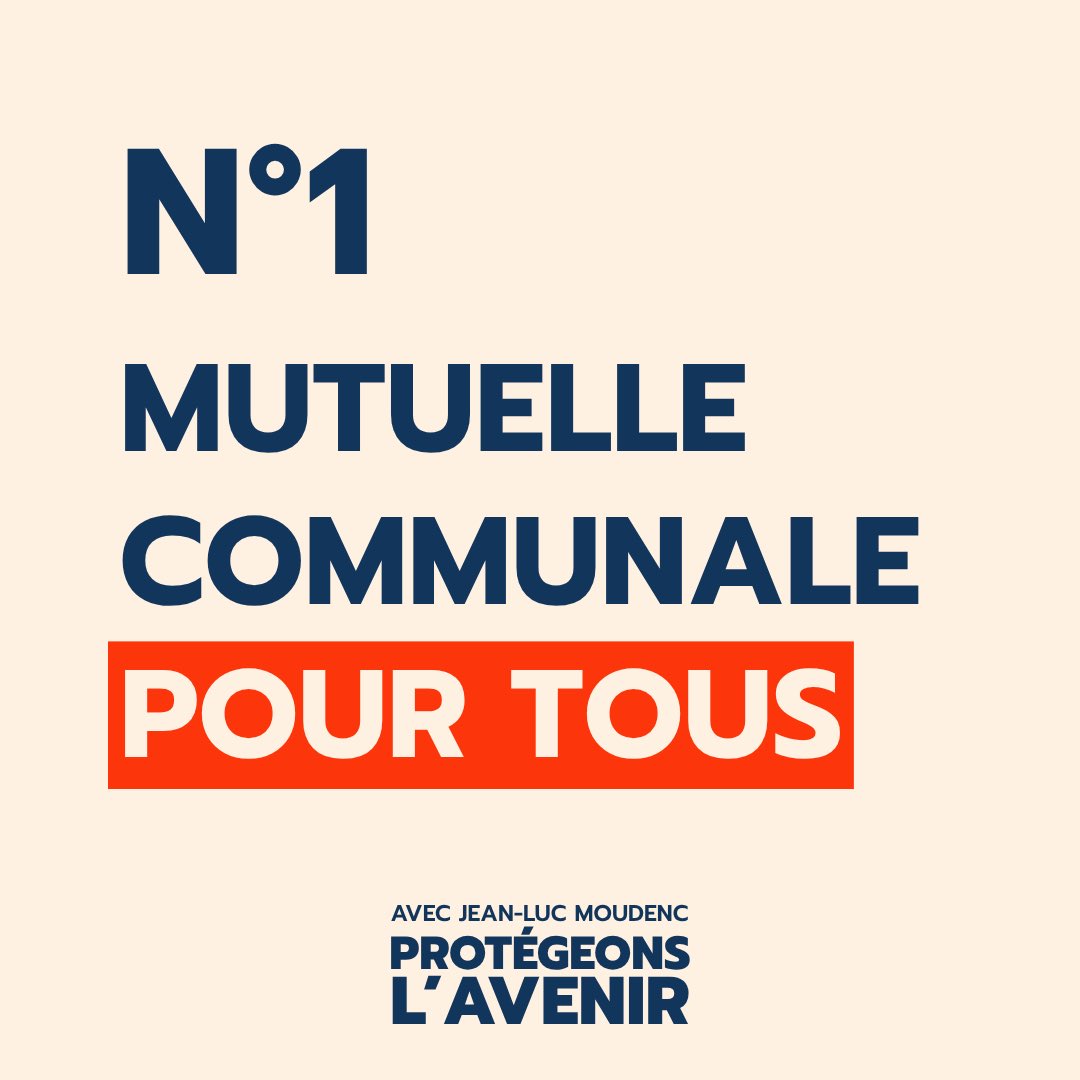 Si les Toulousains nous font confiance en 2026,
nous étendrons la mutuelle communale à tous :
pour que chacun puisse se soigner à prix maîtrisé
et préserver son pouvoir d’achat.

Une mesure sociale, juste et concrète.
#moudenc2026 #protegeonslavenir
