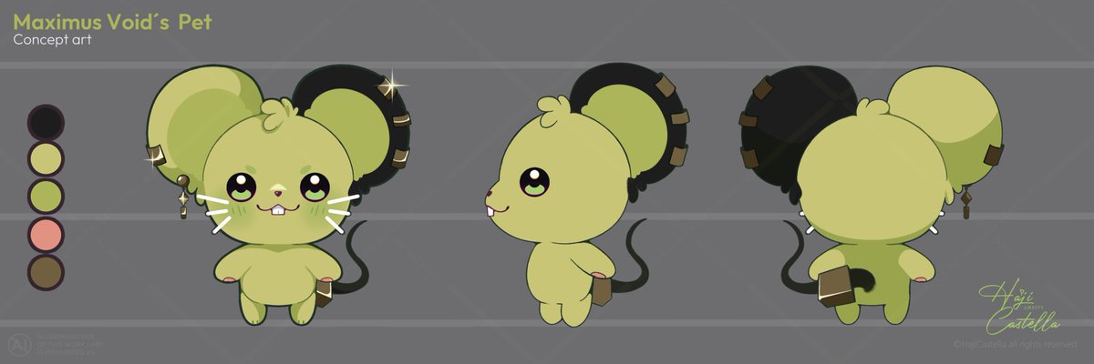 hajicastella's tweet photo. ✧┊Pet concept design for @/MaximusVoid
Thank you for hiring me╰(*´︶`*)╯✧˖°
#vgencomms┊#opencommissions┊#petvtuber https://t.co/4eu2pCukuL