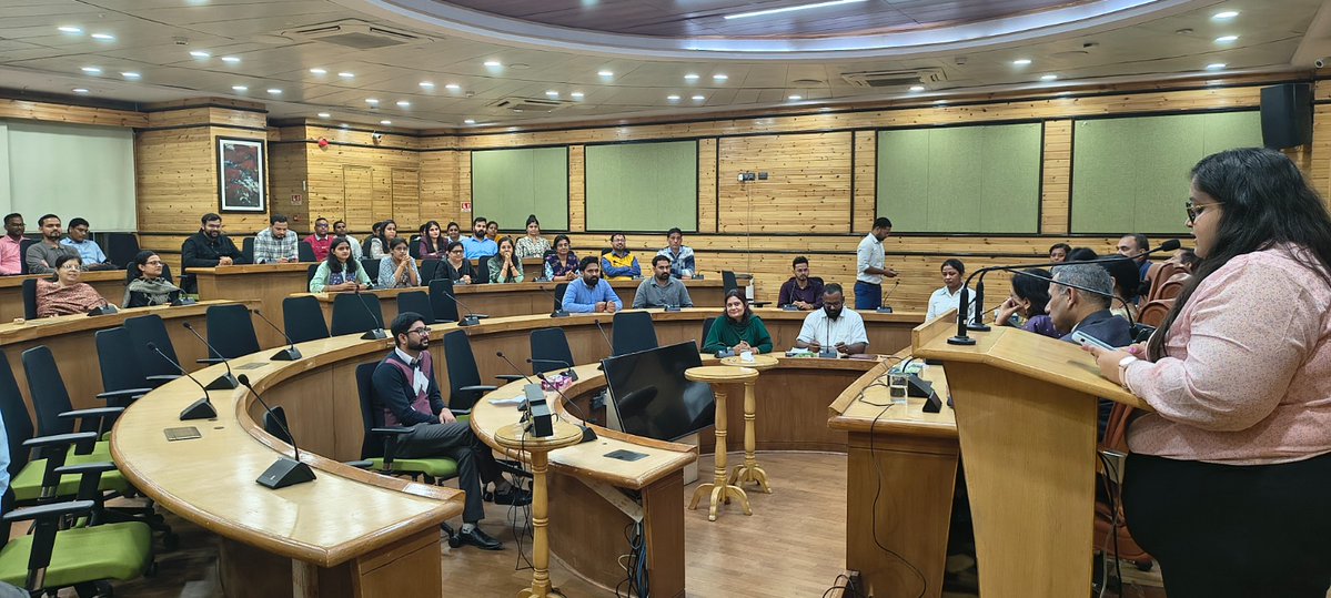 ControllerDot's tweet image. Today, CGCA Office proudly celebrated the Foundation Day of the Office of the Controller General of Communication Accounts with great reverence and joy. The occasion was beautifully marked by a vibrant rangoli display and enriched by heartfelt cultural performances including…