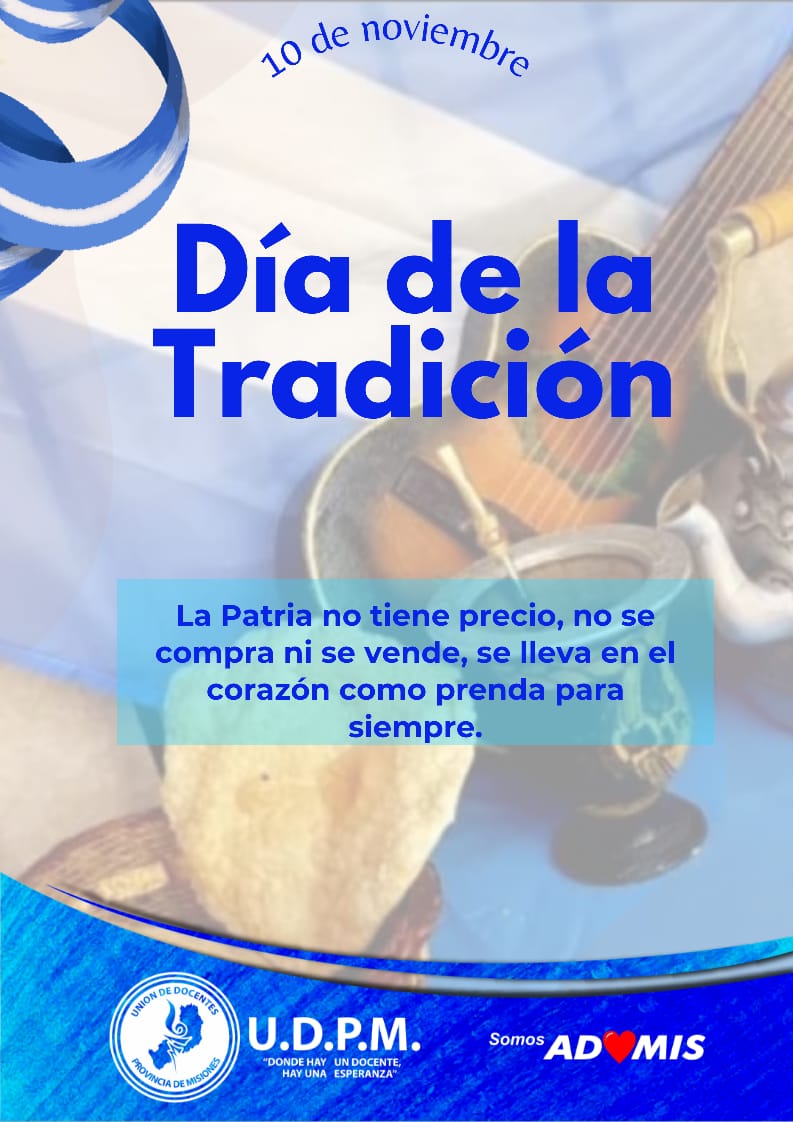 udpm_misiones's tweet photo. Nunca perdamos nuestras costumbres! 🇦🇷🇦🇷 Viva la Patria! https://t.co/Z7tphSgx9K