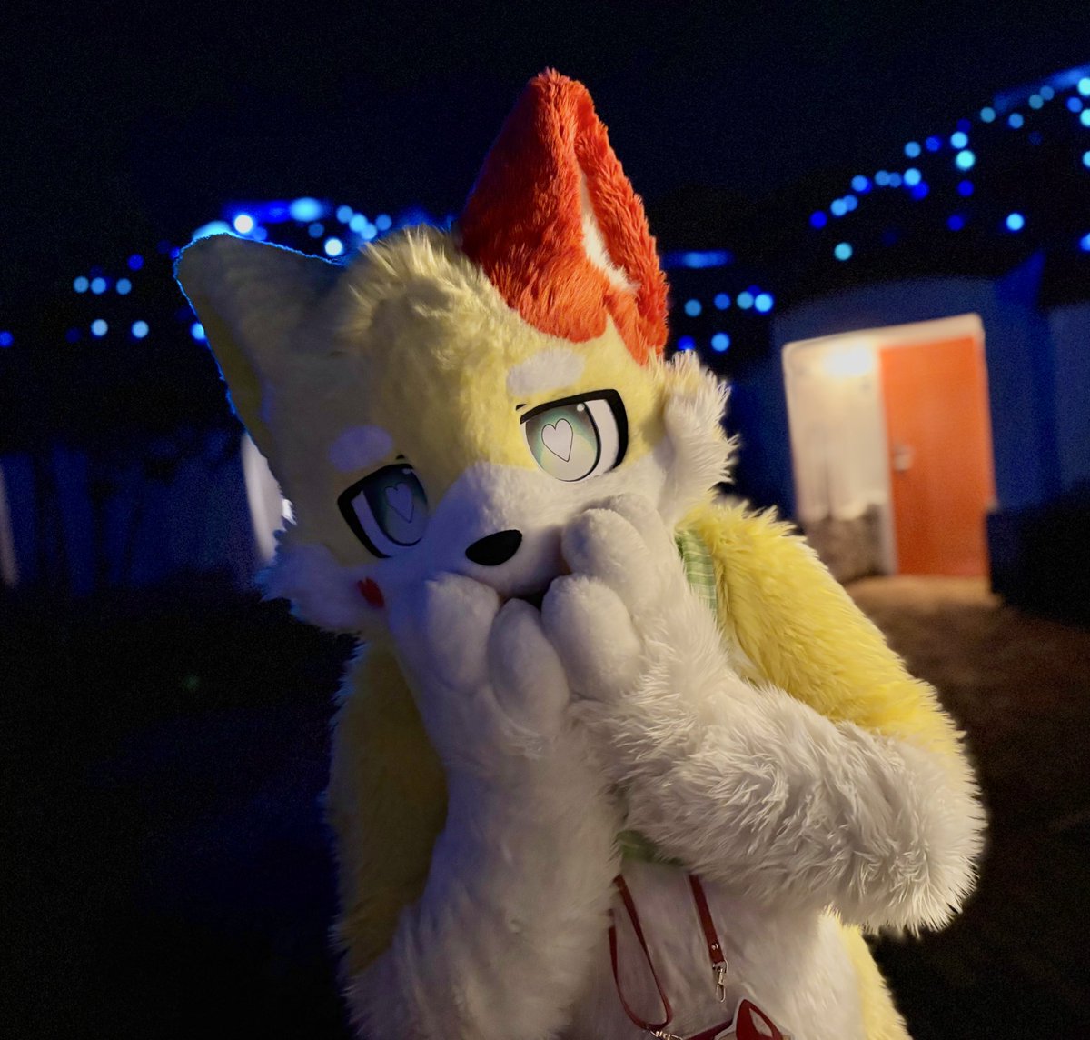 おむらいぬくん！
可愛くて美味しそうで好き🫰🫰

左耳食べちゃいますね〜〜〜

#Kemocon18