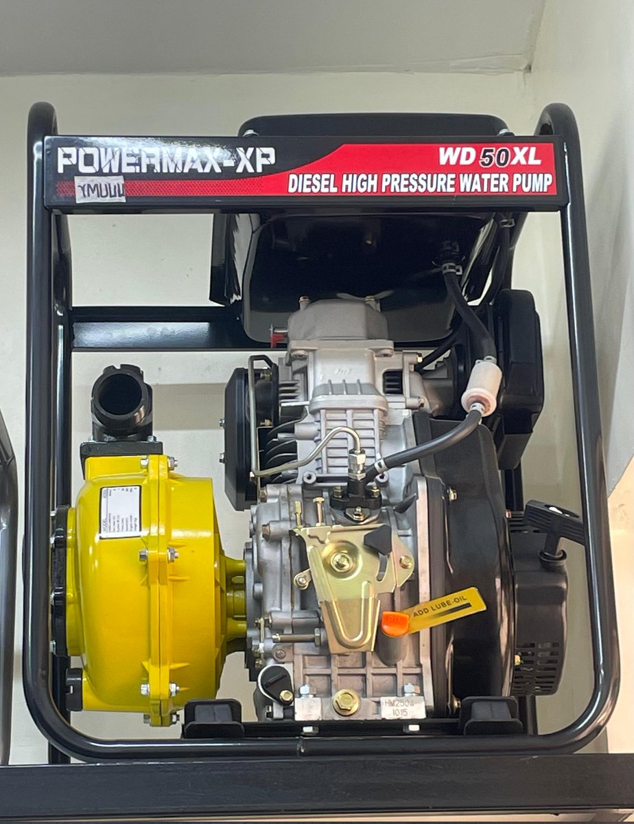 AllTools_KE's tweet image. POWERMAX-XP WD50XL your go-to diesel high pressure water pump
Durable build
Powerful pressure
 Ideal for farms, sites &amp;amp; industries
#powermax#diesel #water #pumpit #fyp

☎️0745122627/0745122618
