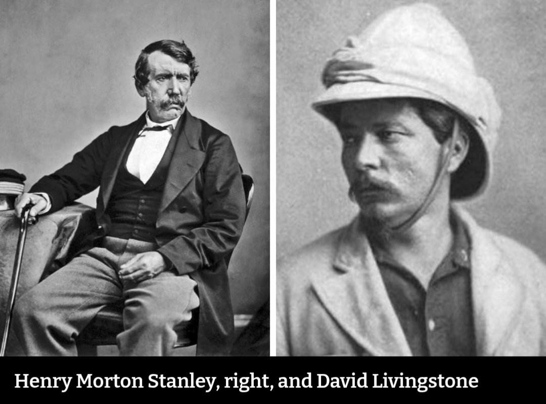 On this day in 1871, according to his journal, explorer Henry Stanley greeted David Livingstone, the fellow explorer in search of the source of the Nile River, with the famous words “Dr. Livingstone, I presume?”
