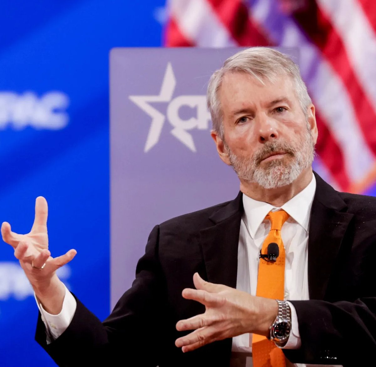 CryptosR_Us's tweet photo. 🚨 JUST IN: Michael Saylor’s company Strategy buys 487 $BTC worth $50 million today!  

Saylor continues to DCA through turbulent times, showing unwavering confidence in the future of Bitcoin.  

Strategy is turning this dip into an opportunity! 🚀 https://t.co/73oNxaBP3b