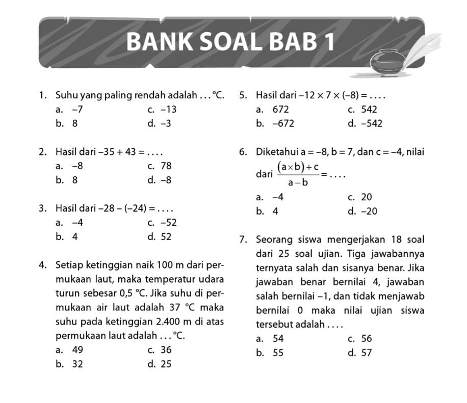 kvcetch's tweet image. 🌸 Fundamental Mathematics Practice
Belajar langkah demi langkah,dari konsep dasar hingga soal tricky 🧮

🗂 Materi: bil bulat dan pecahan
🧭 Sumber: Pdf Scribd

🌿 Save &amp;amp; share if this helps you 🌿
#ZonaBelajarSNBT #StudyVibes #UTBK2026