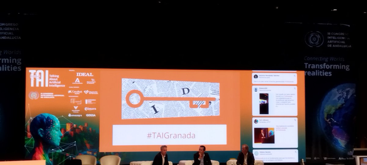La importancia de la ética en la  IA 
Necesario la formación 
#TAIGranada