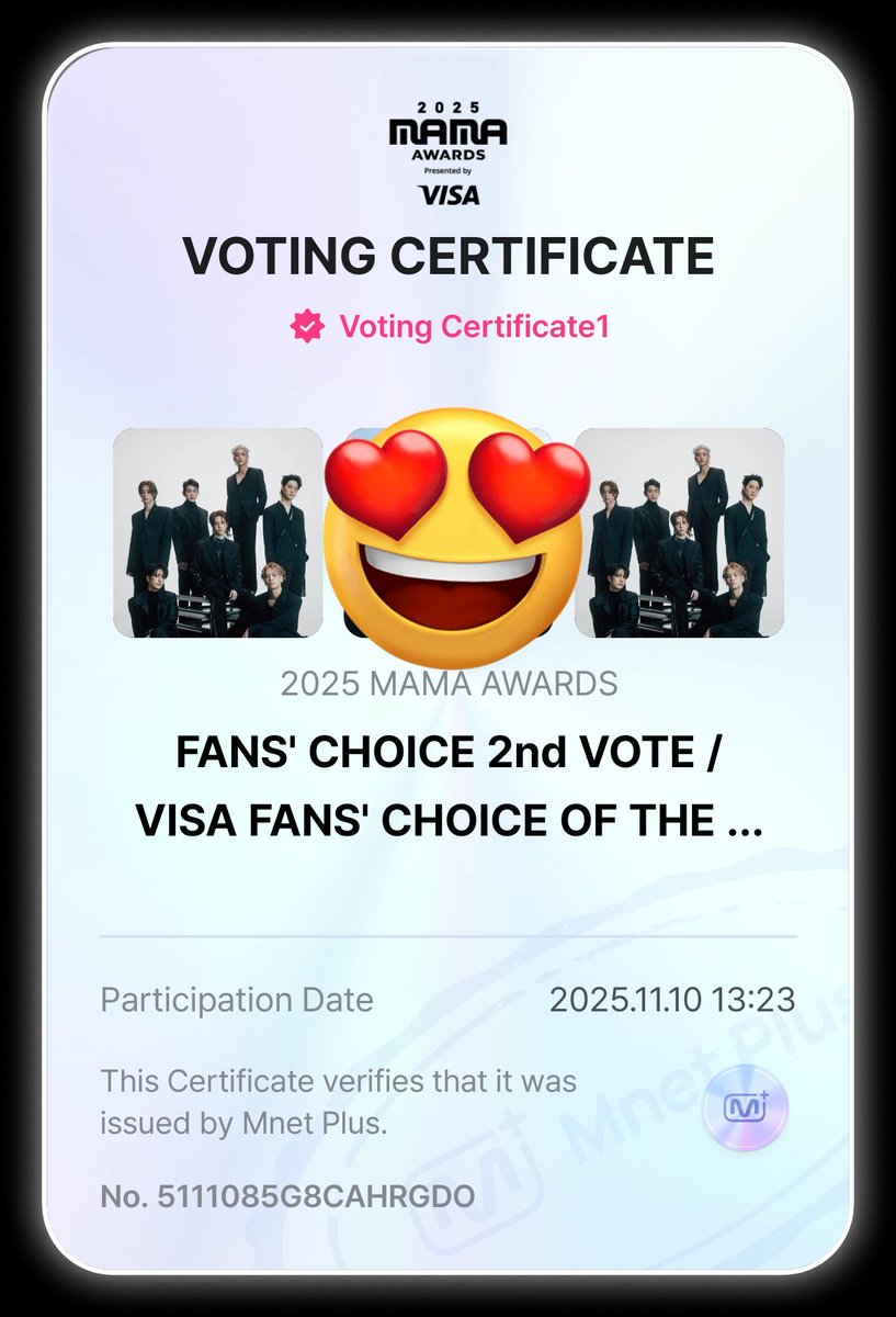 มาโหวดกัน
#2025MAMAVOTE #GOT7