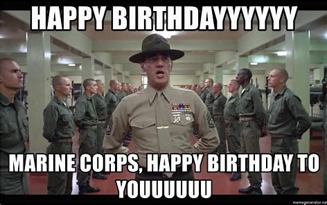 Gunny says it all! Happy Birthday, Marines, wherever you are. SEMPER Fi!