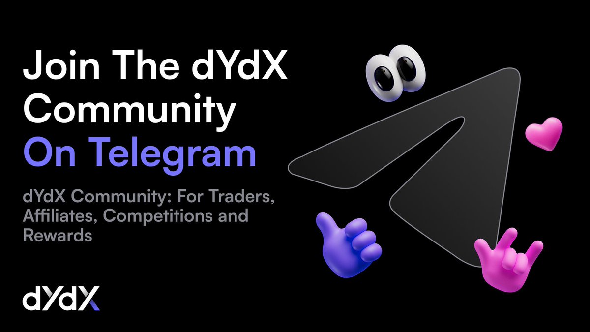 dYdX tweet media