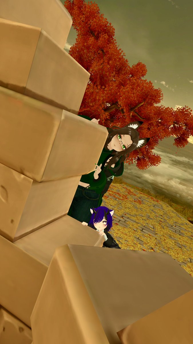 SenseiSakuVR's tweet image. Spying on you from a distance 👀 waiting to make our move 🤭💕 thanks @Zenvr95 for the pic 😘 #VRChat #VRC #VRChatPhotography #VRChatcommunity #VRChatAvatar #VR #VRChatPhotos #Booth