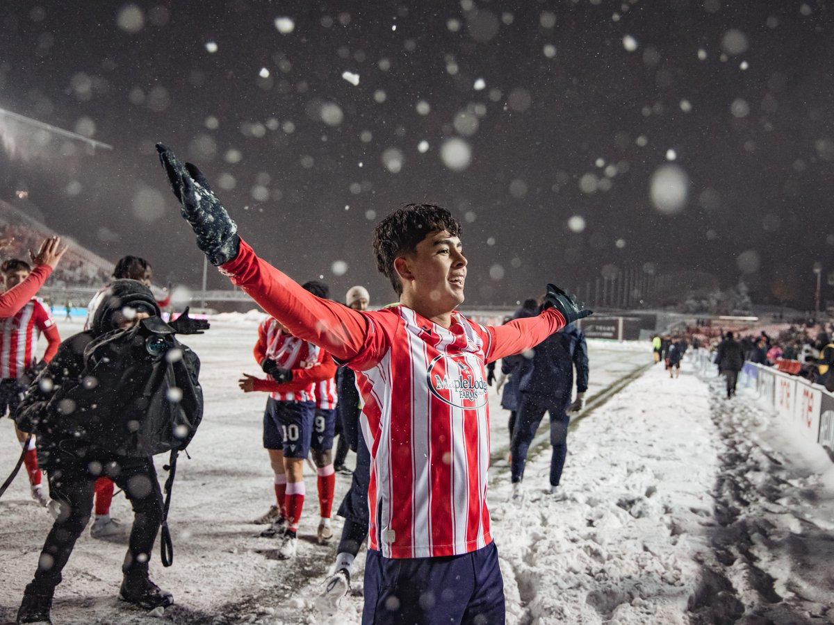 CPLsoccer's tweet image. Last night really happened 🤯❄️

#CanPL #CPLFinal #RiseToTheNorth